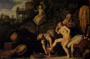 Pieter Lastman Bathseba bei der Toilette oil painting